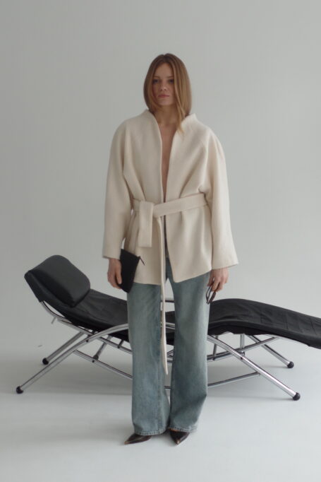 Wełniana kurtka Ava